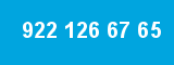 922 126 67 65 922 126 67 65